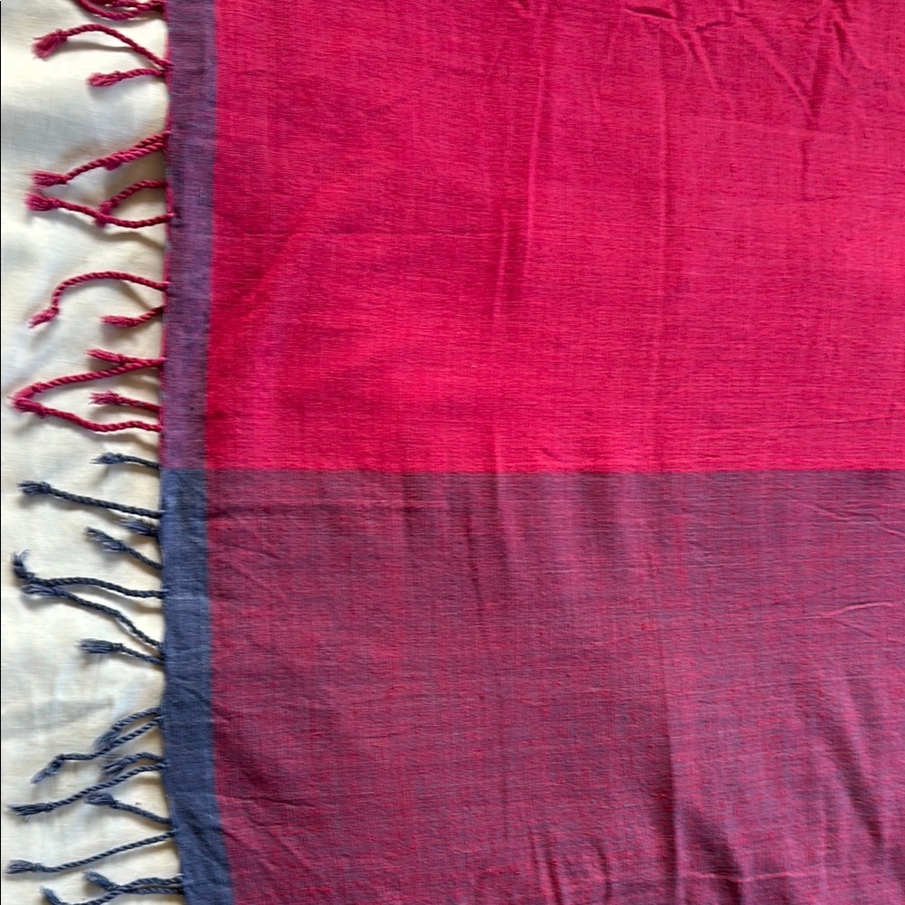 Colorful Fringe Shawl